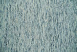 Custom Made Ivory and Blue Abstract Hand Tufted Natural Wool Area Rug
