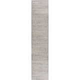 Close-up of Tigried Ivory & Gray 2323 Area Rug, featuring a traditional, distressed gray and ivory pattern. Design-Runner