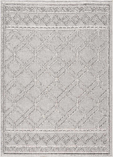 Close-up of the Diah Bone Area Rug, showcasing its geometric diamond pattern and textured, machine-woven construction. Design-Rectangle-46