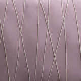 Adela Mauve Geometric Cotton Bedding Set - Clearance