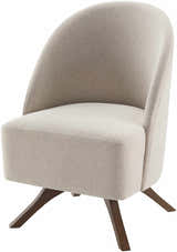 Tenampulco Beige Swivel Chair - Clearance