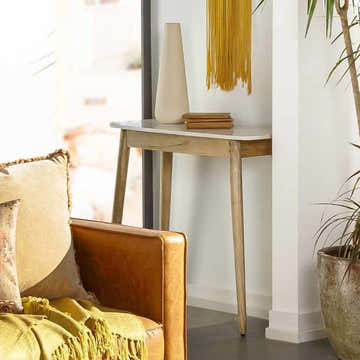 Kudanding Marble Top Console Table - Clearance