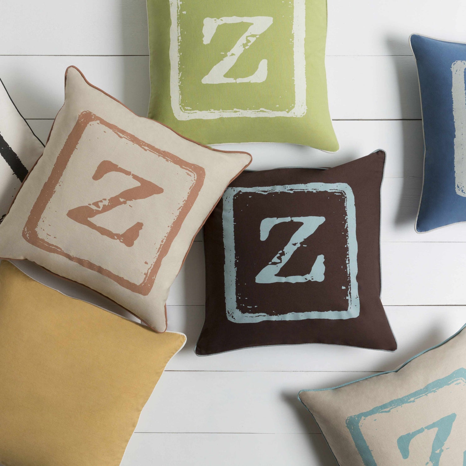 Kulin Letter Z Throw Pillow - Clearance