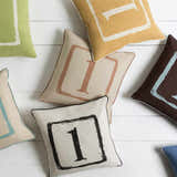 Taigum Number 1 Throw Pillow - Clearance