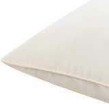 Bridgton White Solid Square Accent Outdoor Pillow - Clearance
