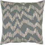 Buccan Gray Geometric Accent Pillow - Clearance