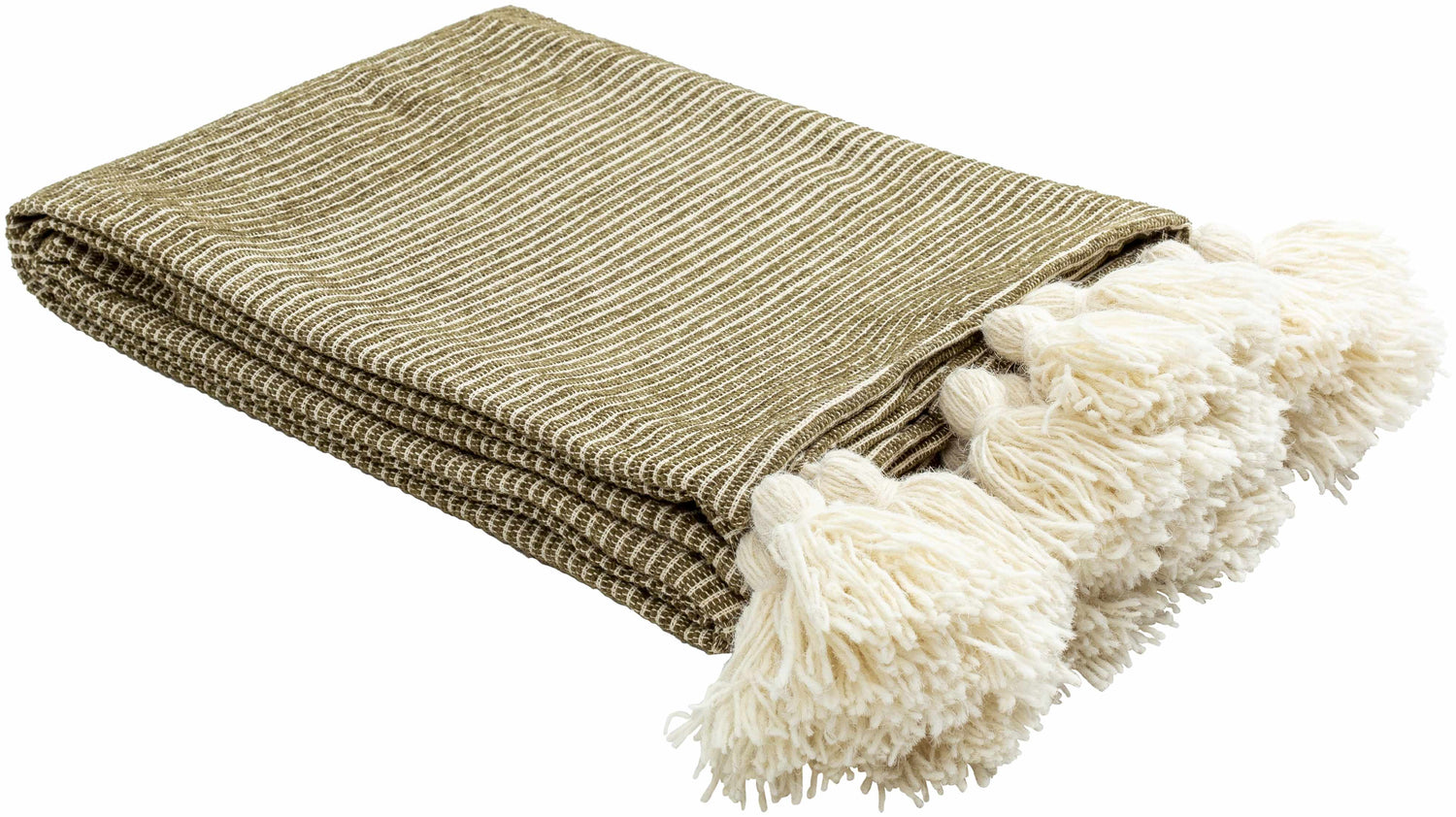 Camabatela Olive Throw Blanket - Clearance