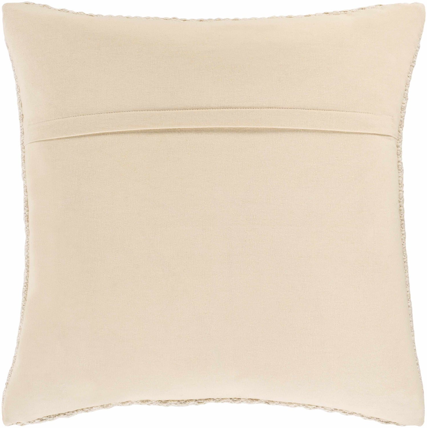Coaling Ivory Square Throw Pillow