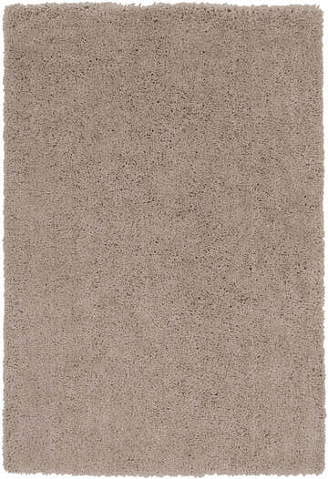 Close-up of the Tingly 2x3 shag rug. Hand woven polyester rug in solid light olive color with a soft, plush texture. Design-Rectangle-576