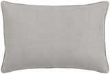 Cookley Gray Floral Throw Pillow - Clearance