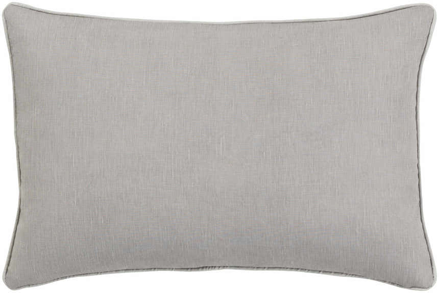 Cookley Gray Floral Throw Pillow - Clearance