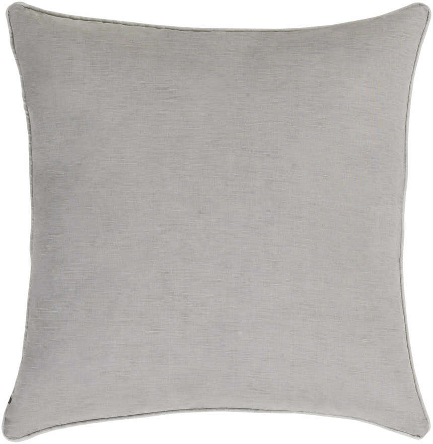 Cookley Gray Floral Throw Pillow - Clearance