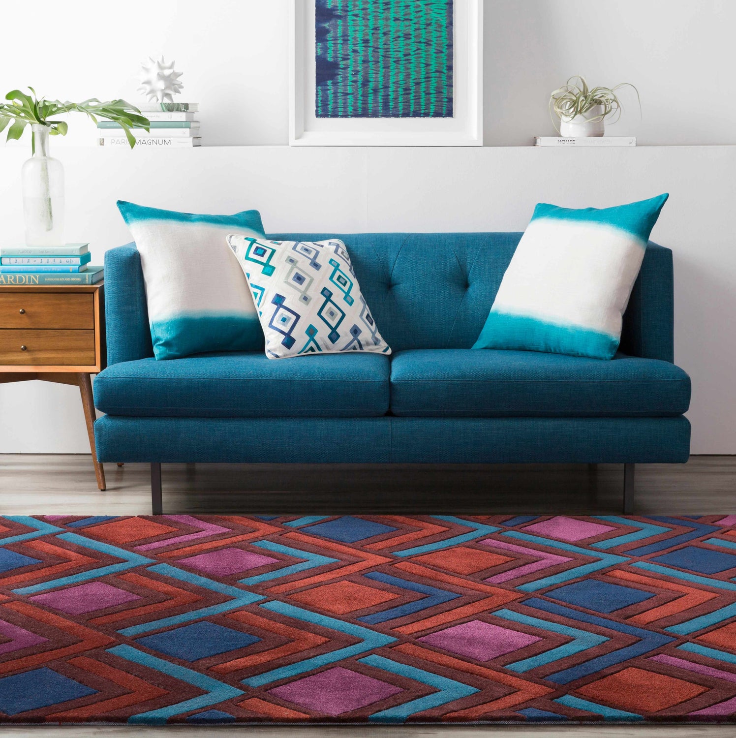 Docklands Throw Pillow - Clearance