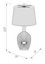 Caprarola Table Lamp - Clearance