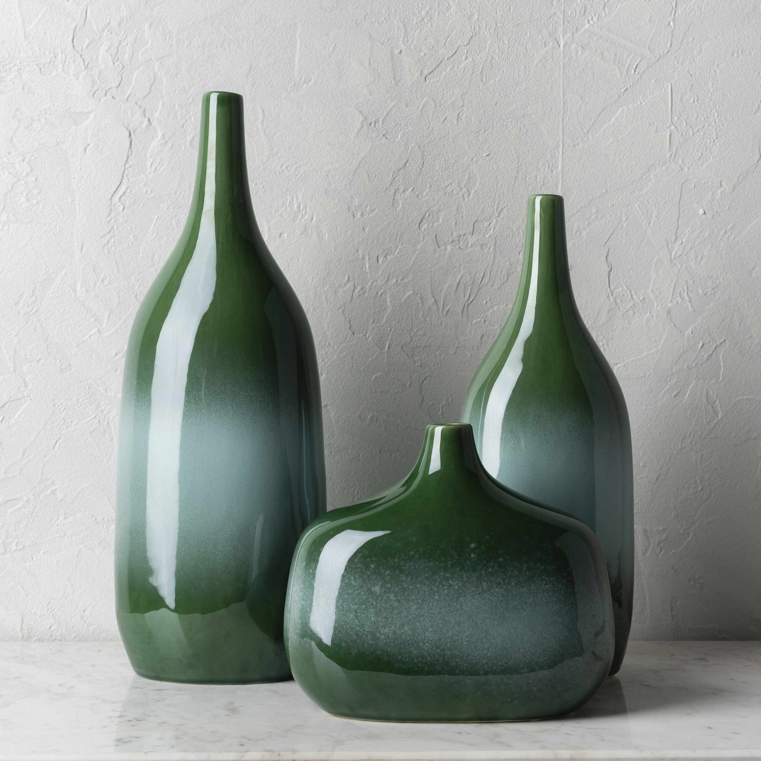 Cinigiano Green Outdoor Vase