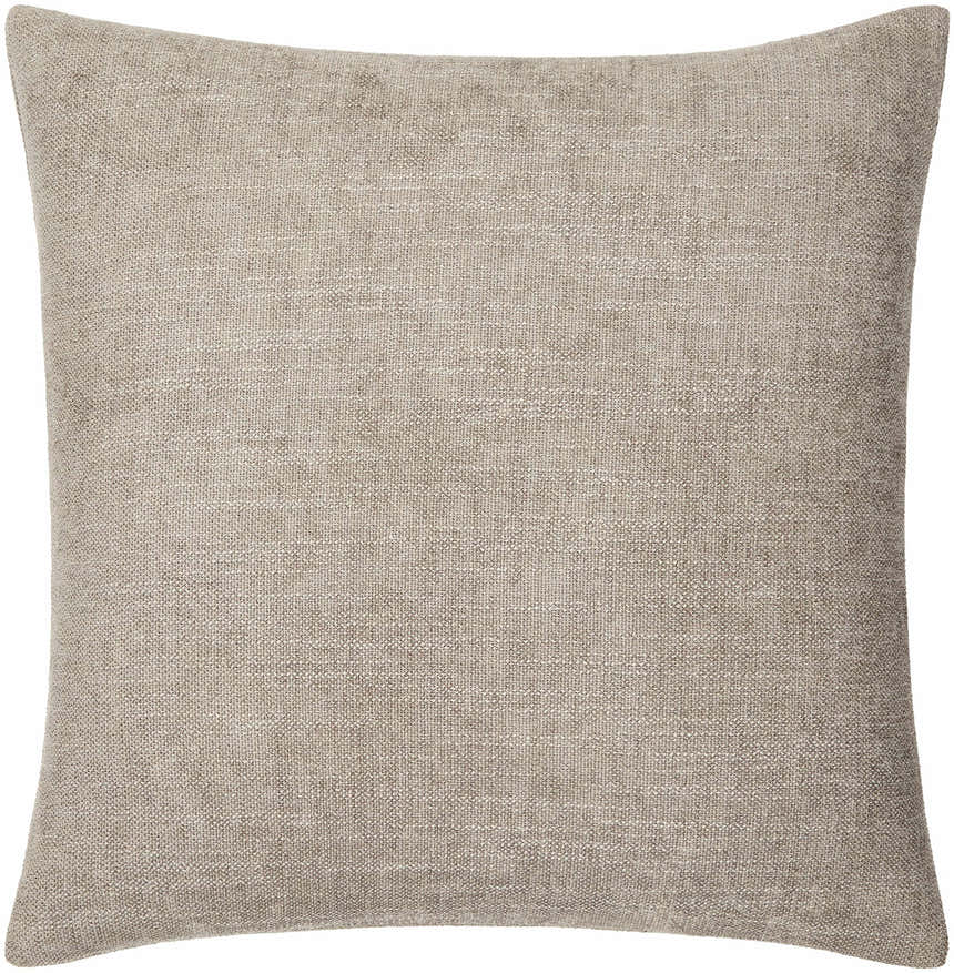 Aeneas Taupe Throw Pillow - Clearance