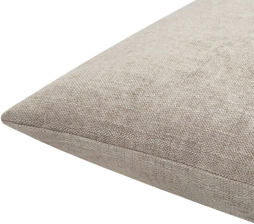Aeneas Taupe Throw Pillow - Clearance