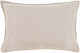 Dunkerton Beige Square Throw Pillow - Clearance