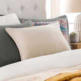Dunkerton Beige Square Throw Pillow - Clearance
