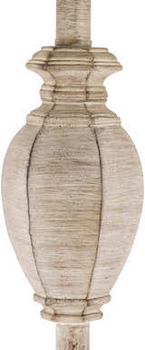 Esmeralda Resin Gray & Beige Floor Lamp
