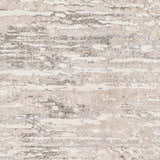 Close-up of the Ferrelview Area Rug, a contemporary design in gray, ivory, and tan hues. Swatch