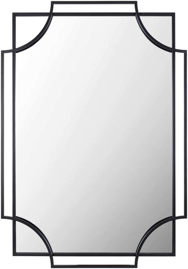 Golasecca Black Frame Mirror - Clearance