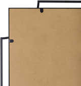 Golasecca Black Frame Mirror - Clearance