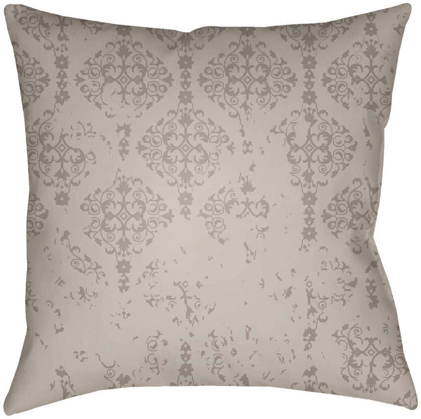 Gazi Vintage Damask Accent Outdoor Pillow