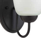 Heysham Black Iron Wall Sconce - Clearance