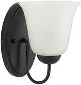 Heysham Black Iron Wall Sconce - Clearance