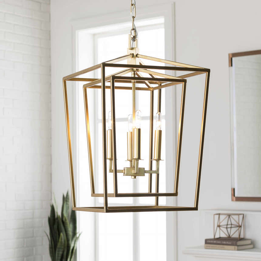Hotevilla Gold Chain Ceiling Lighting - Clearance