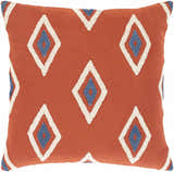 Iberville Diamond Pattern Throw Pillow