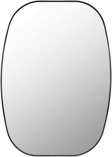 Kopparberg Black Gold Frame Round Mirror