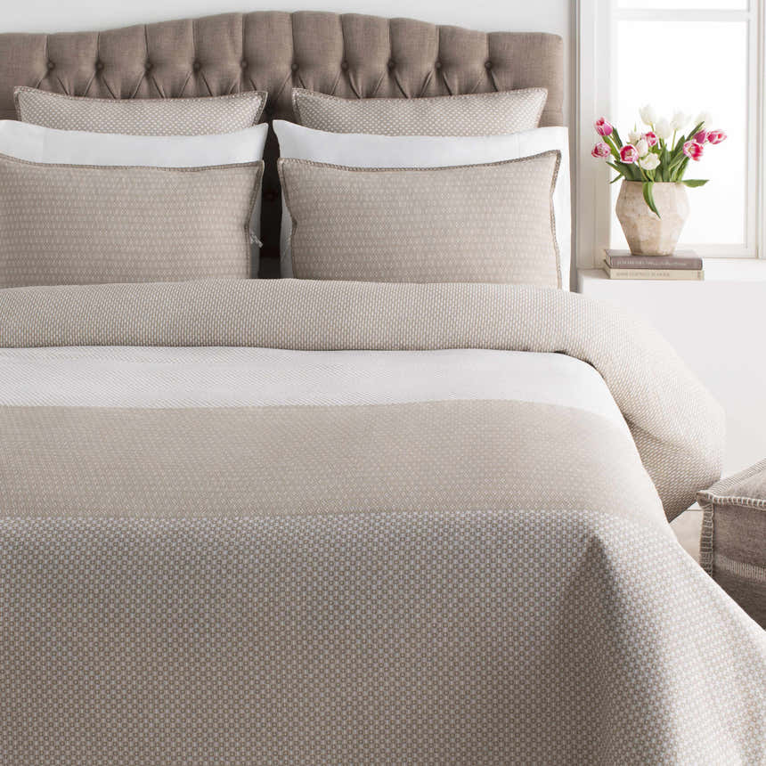 Kiantone Tan Bedding Set - Clearance