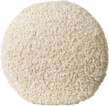 Kamarpukur Pearl Knitted Gray Cotton Pouf