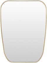 Orbassano Gold Frame Round Mirror - Clearance