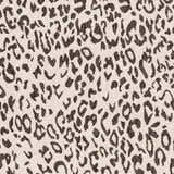 Close-up of Alderbury White Leopard Print Rug showing black animal spots on an off-white, textured polypropylene weave. Swatch