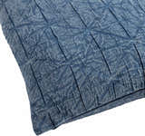 Alan Navy Square Throw Pillow - Clearance