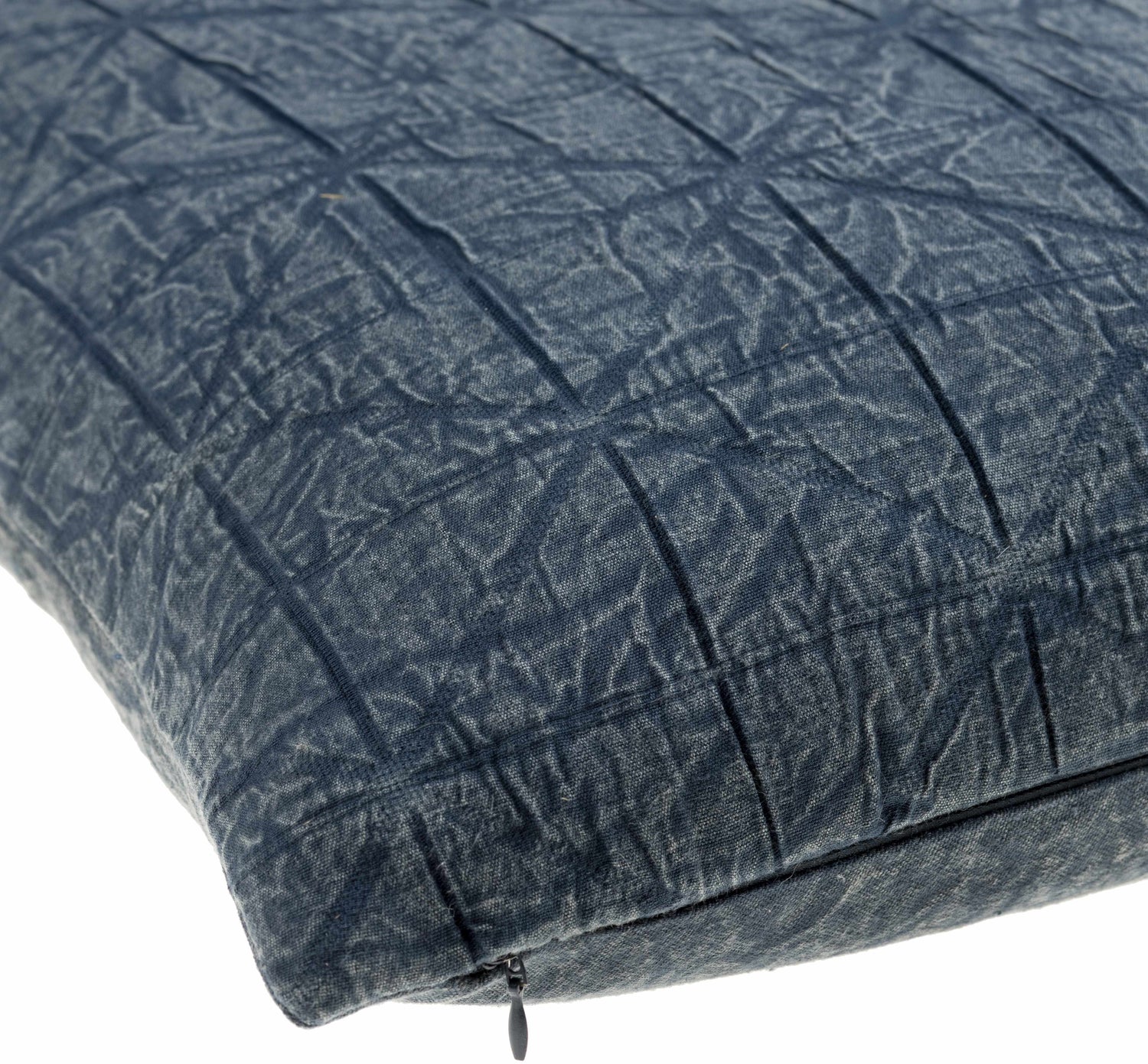 Alan Navy Square Throw Pillow - Clearance