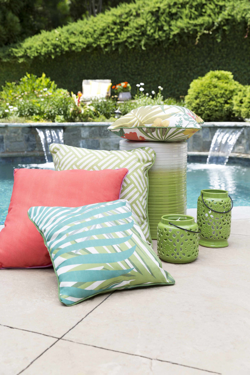 Lozano Outdoor Throw Pillow