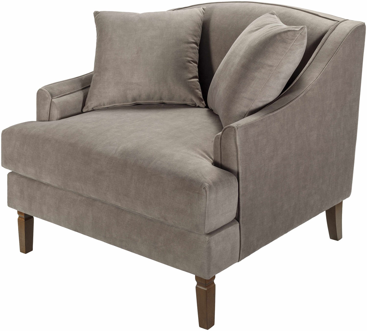 Villovieco Dark Brown Accent Chair - Clearance