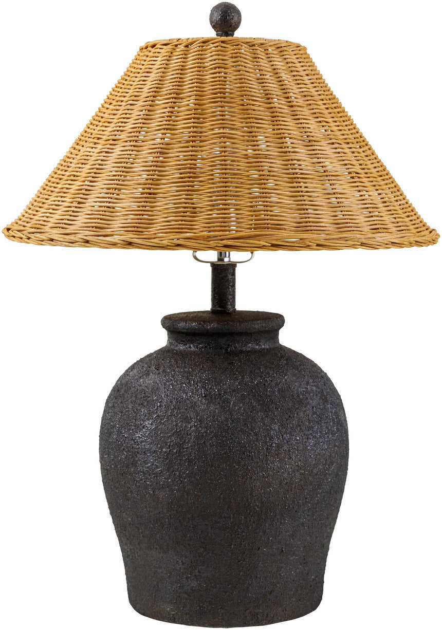 Mistelbach Straw Table Lamp