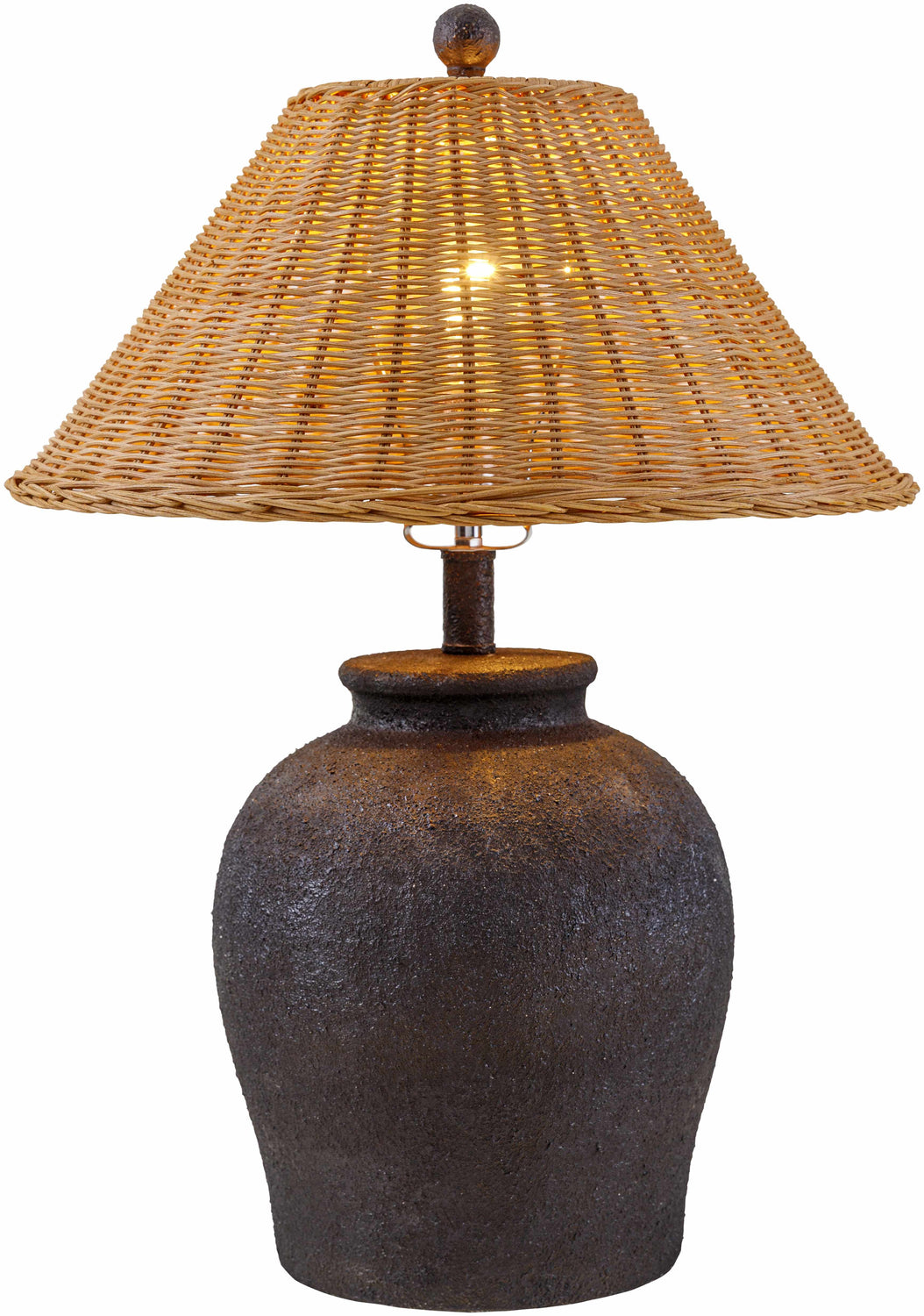Mistelbach Straw Table Lamp