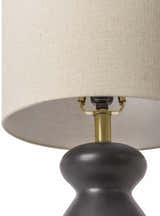 Mallapuram Black Table Lamp