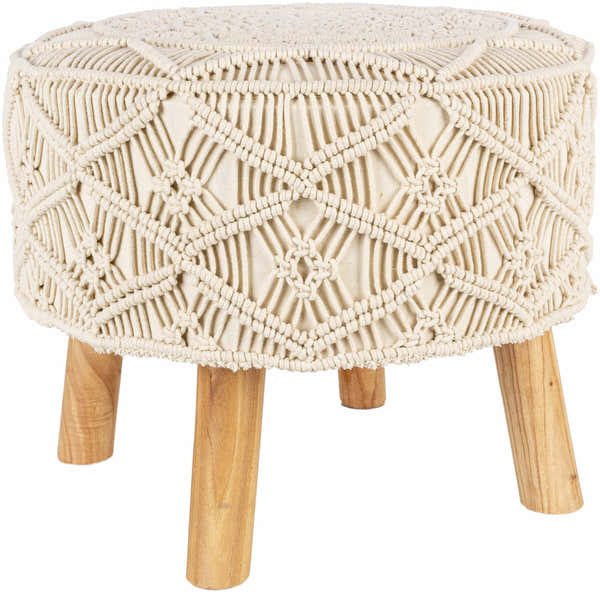Jasaan Stool Ottoman - Clearance