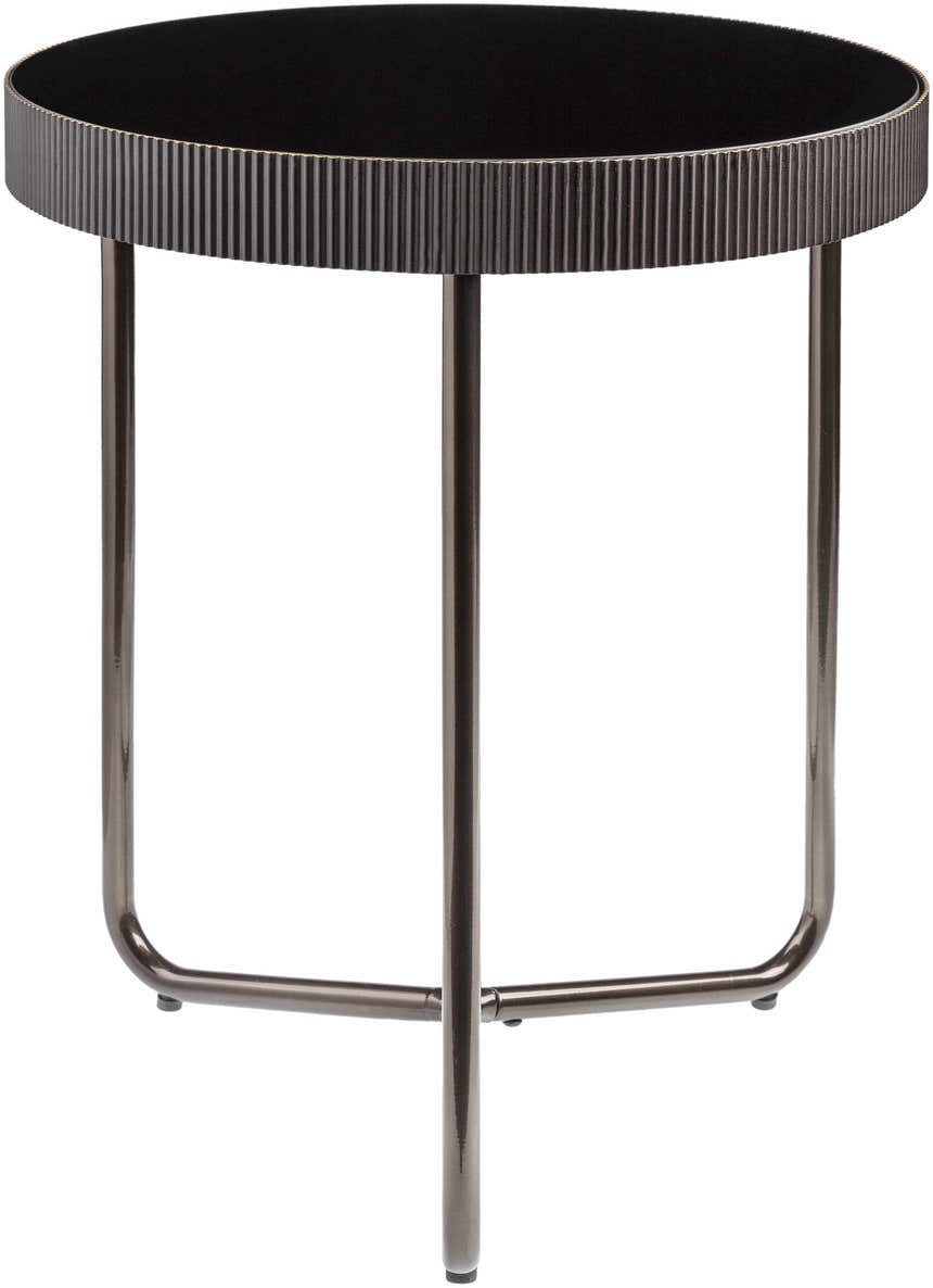 Kunhegyes Black End Table - Clearance
