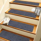 Basic Stair Tread Rugs, Light Gray - Clearance