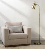 Montacuto Metallic - Brass Floor Lamp