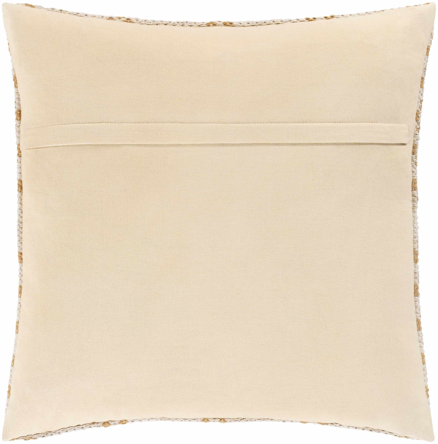 Monongah Ivory Textured Throw Pillow - Clearance