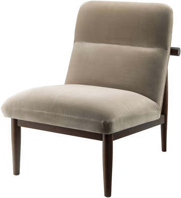Roncobello Dark Brown Accent Chair - Clearance